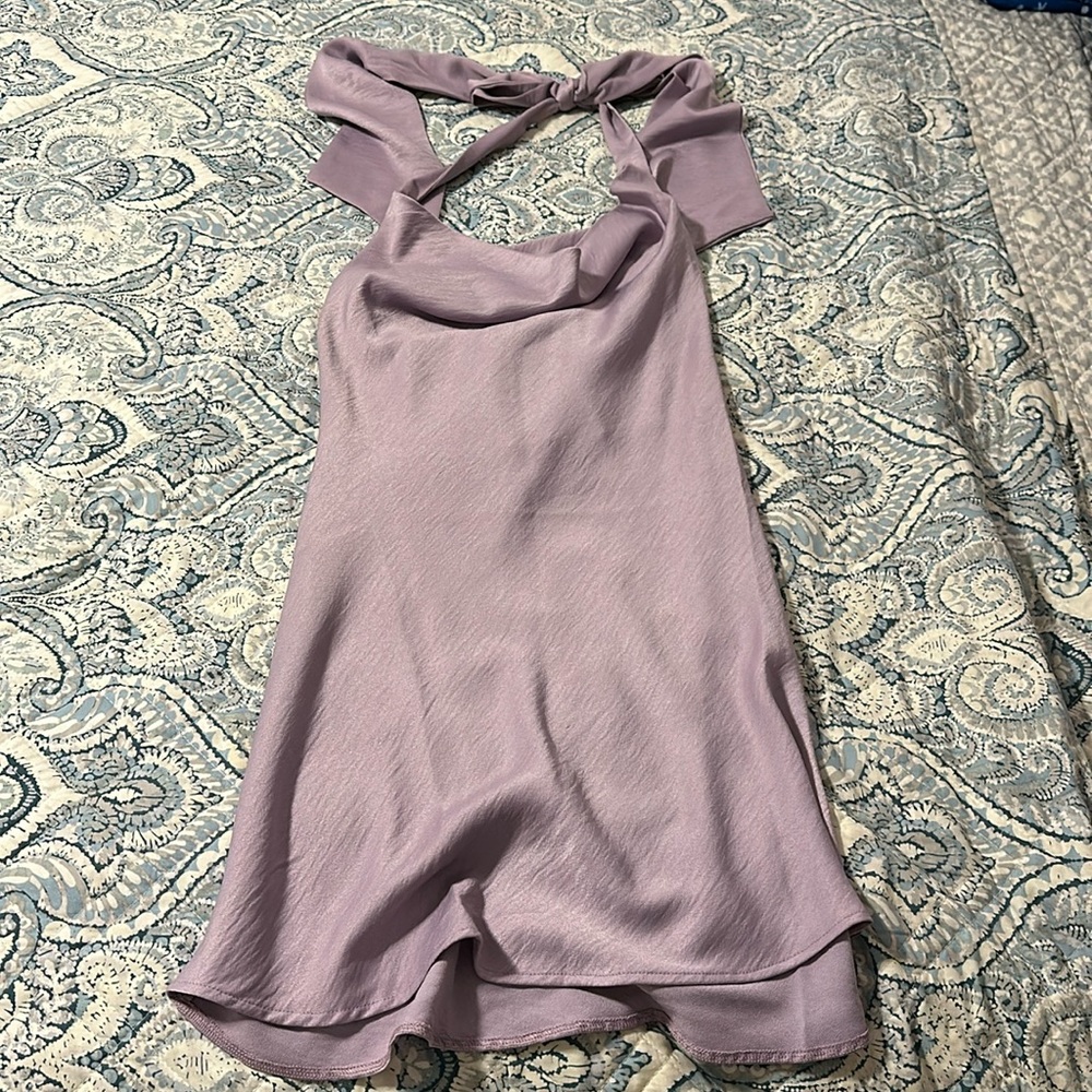 light purple summer dress